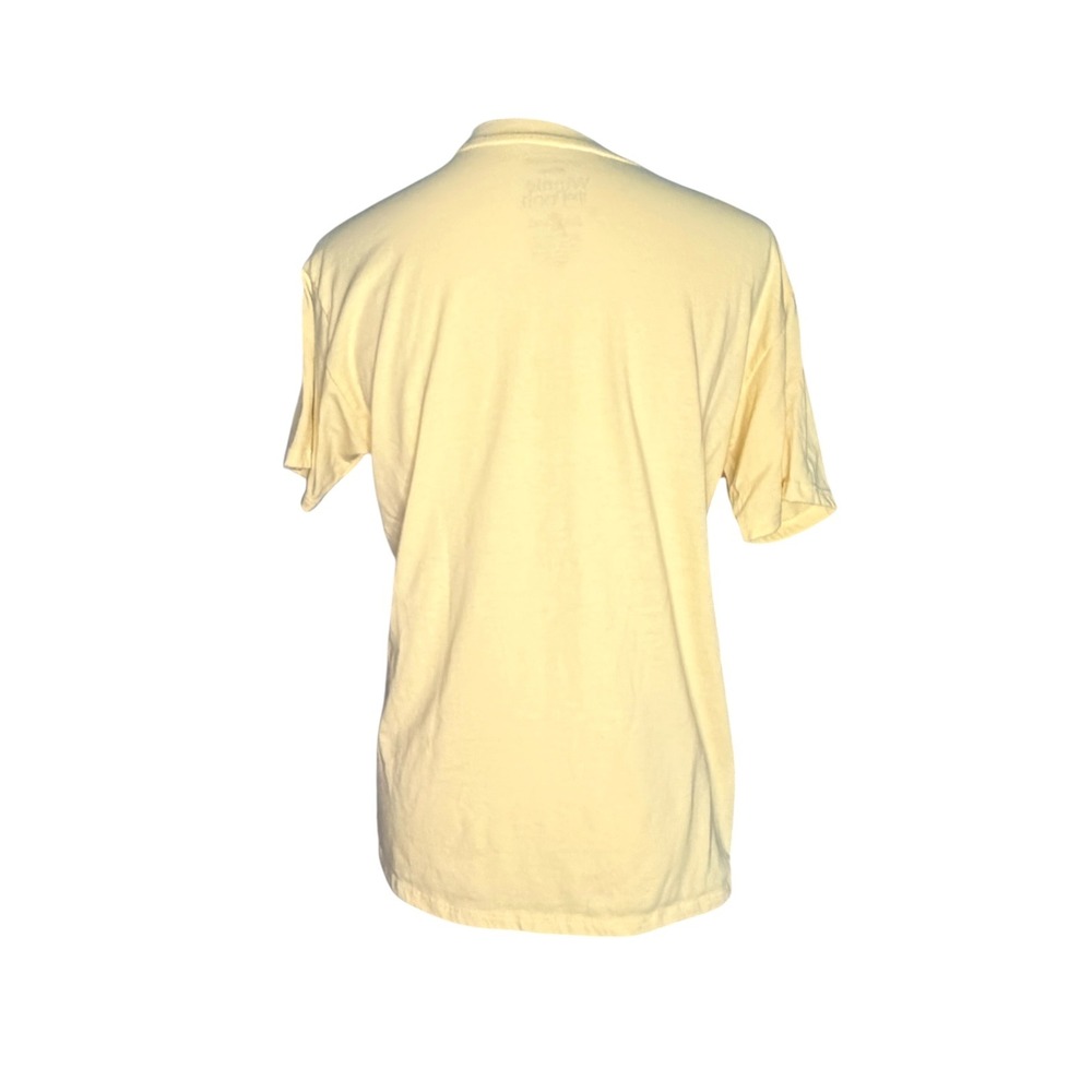 Disney Winnie the Pooh T-Shirt Women Medium Yellow Embroidered Bee Graphic Tee - Picture 2 of 15